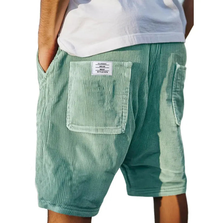Men's Casual Shorts with Elastic Waistband for Summer Style 3