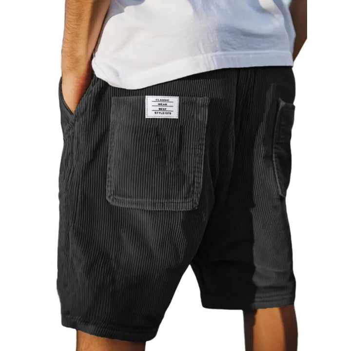 Men's Casual Shorts with Elastic Waistband for Summer Style 4