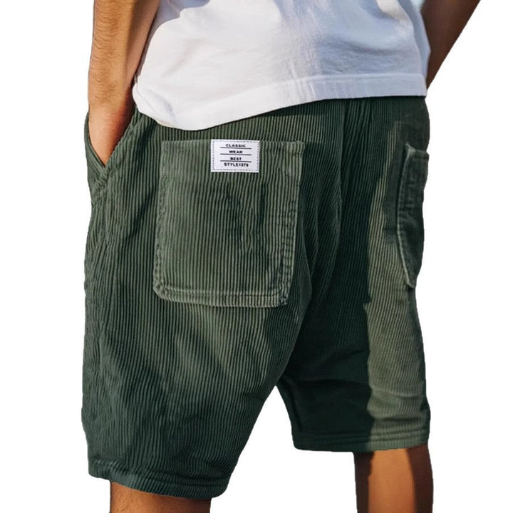 Men's Casual Shorts with Elastic Waistband for Summer Style 5