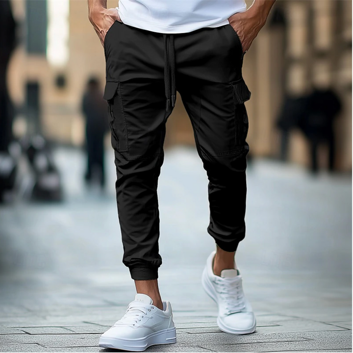 Men's Joggers Cargo Pants - Tapered Fit for Everyday Comfort and Style, Modern Streetwear with Functional Pockets 2