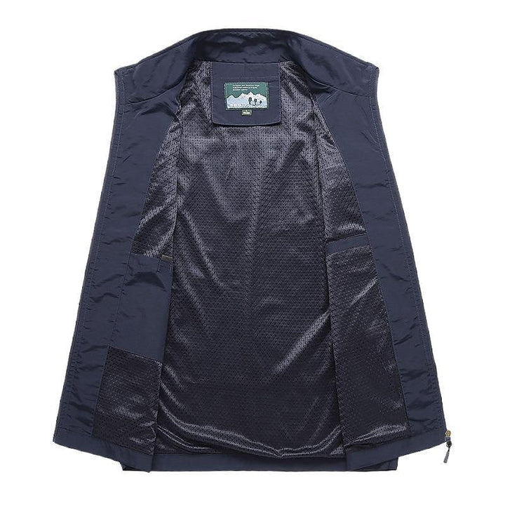 Men's Lightweight Quick-Drying Vest for Breathable Comfort and Practical Storage 2