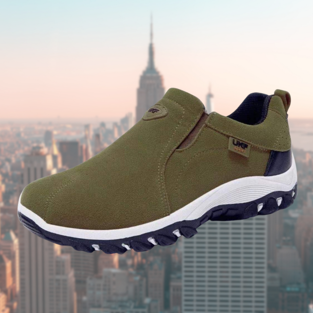 Men's Slip-On Shoes with Shock-Absorbing Sole for All-Day Comfort and Ergonomic Support 4