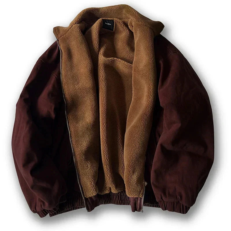 Men's Winter Jacket | Zipper & Comfortable Fit 0