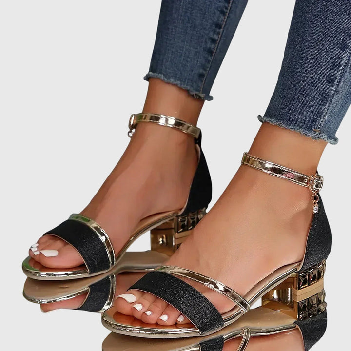 Orthopedic Heeled Sandals with Arch Support for Comfort and Style 2