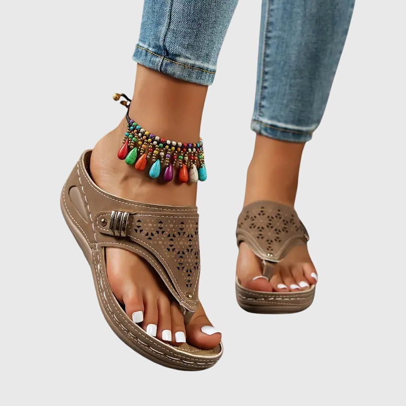 Orthopedic Sandals for Women with Arch Support - Comfortable Slip-On Footwear for All-Day Wear 5
