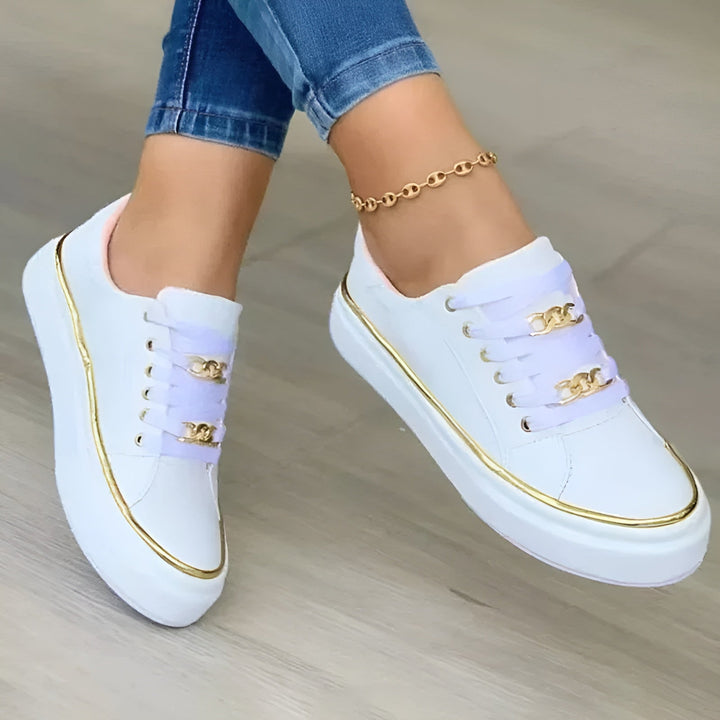 Orthopedic Women’s Sneakers with Chic Accents for All-Day Comfort 0
