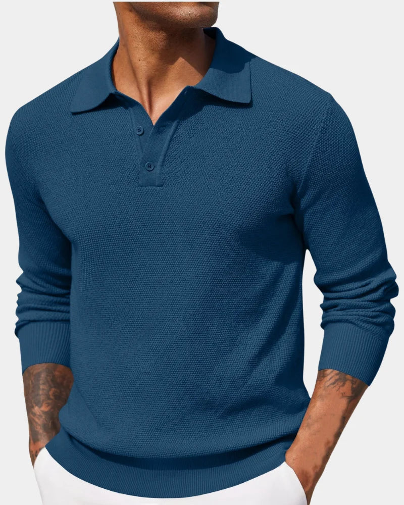 Polo-Pullover Herren | Bequeme Passform & Knitterfrei 0