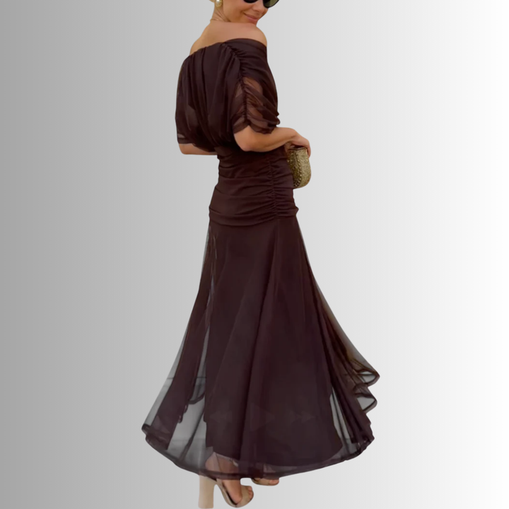 Robe Longue Femme Fluide Élégante - Robe Longue Été Blanche pour Un Look Chic et Confortable 6