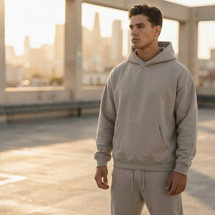 Sebastian | Men's Oversized Training Pak Hoodie Jogger Set 6