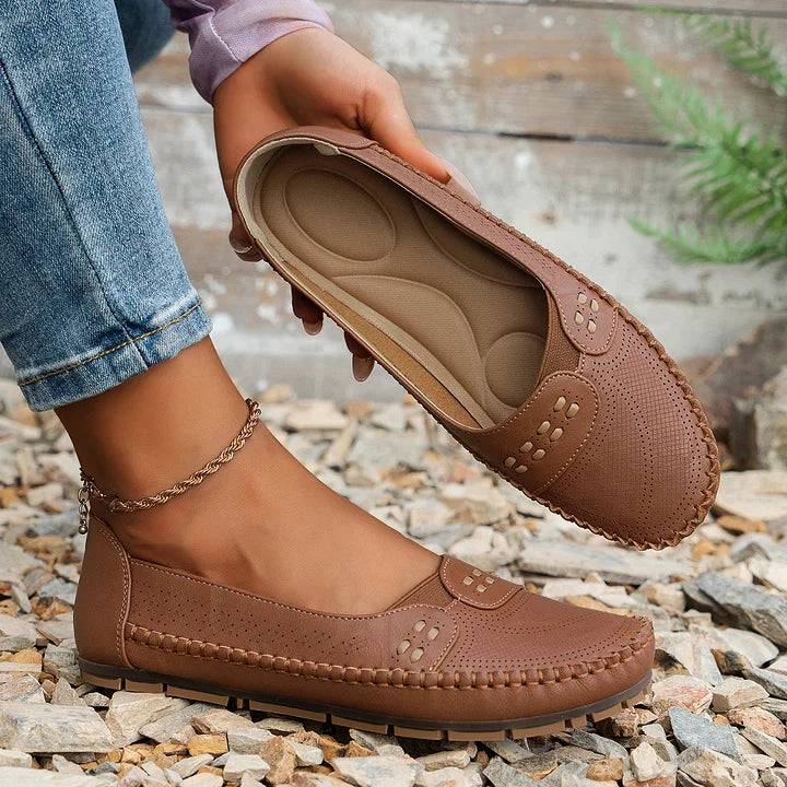 Stylish Orthopedic Flats for Women - Comfortable and Supportive Footwear 8
