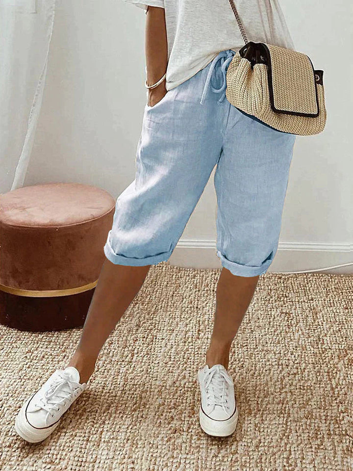 Stylish Women's Pants for Everyday Comfort with Relaxed Fit and Side Pockets 3