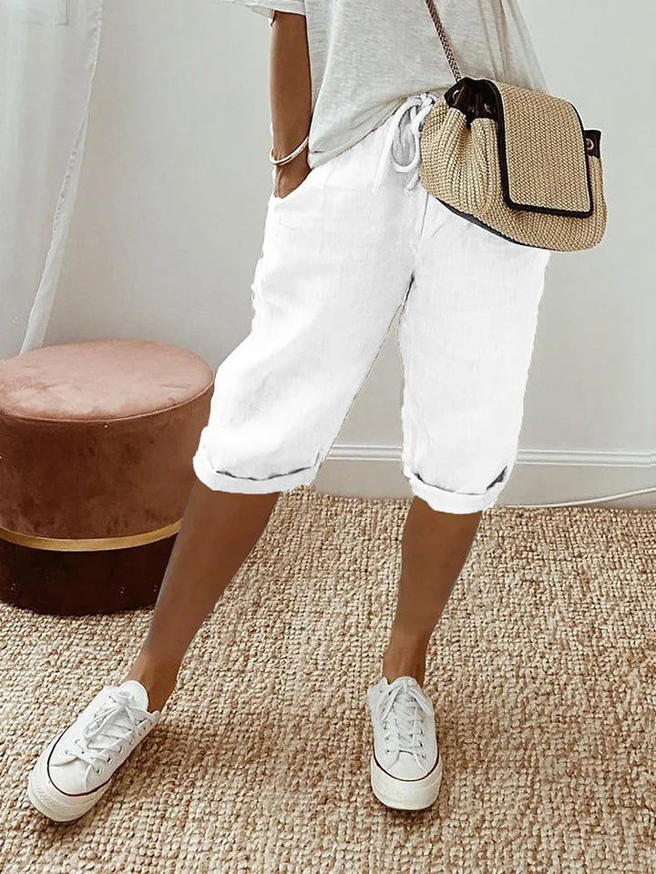 Stylish Women's Pants for Everyday Comfort with Relaxed Fit and Side Pockets 4