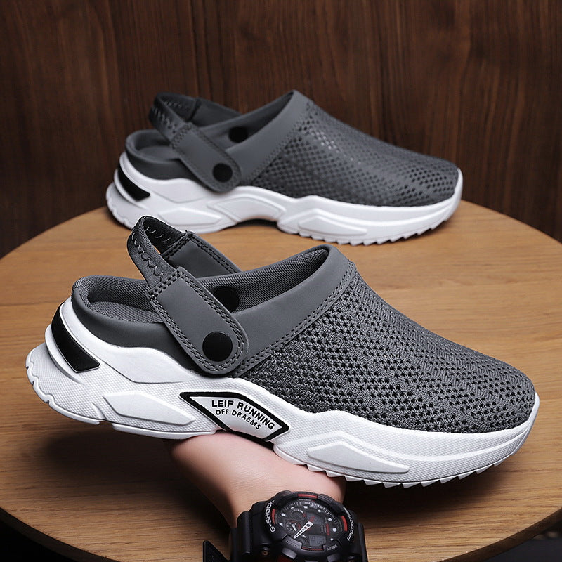 Unisex Casual Closed Toe Sandals for Summer Beach Adventures - Stylish and Comfortable Footwear 0