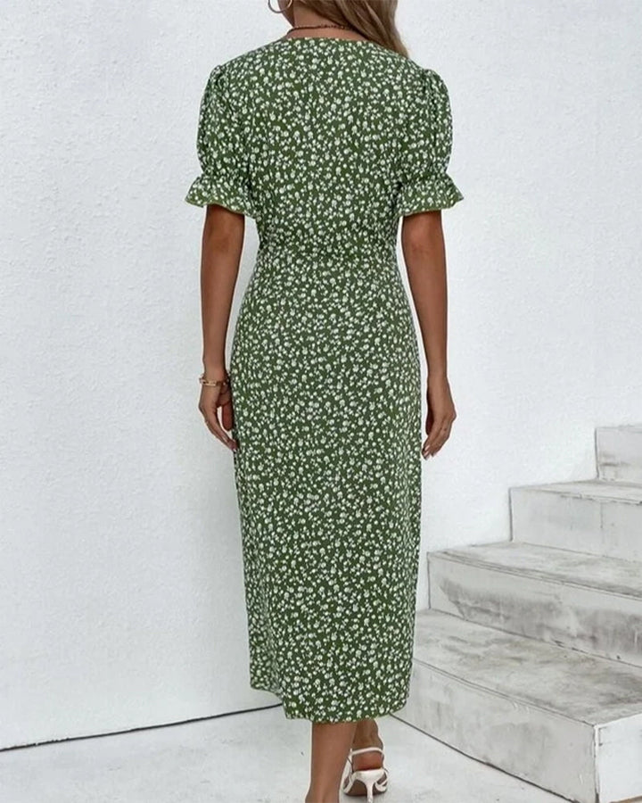 V-Neck Summer Dress for Women - Flattering and Versatile Day-to-Event Style 5