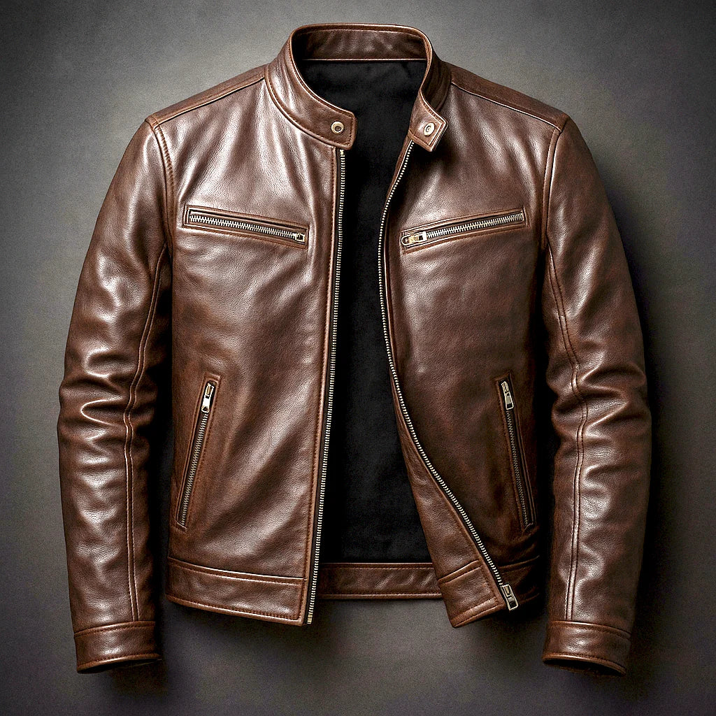 Vintage Jacket for Men | Short Cut & Four Pockets 0