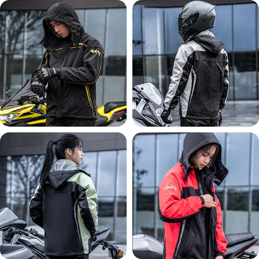 Waterproof rain suit, lightweight and breathable 1