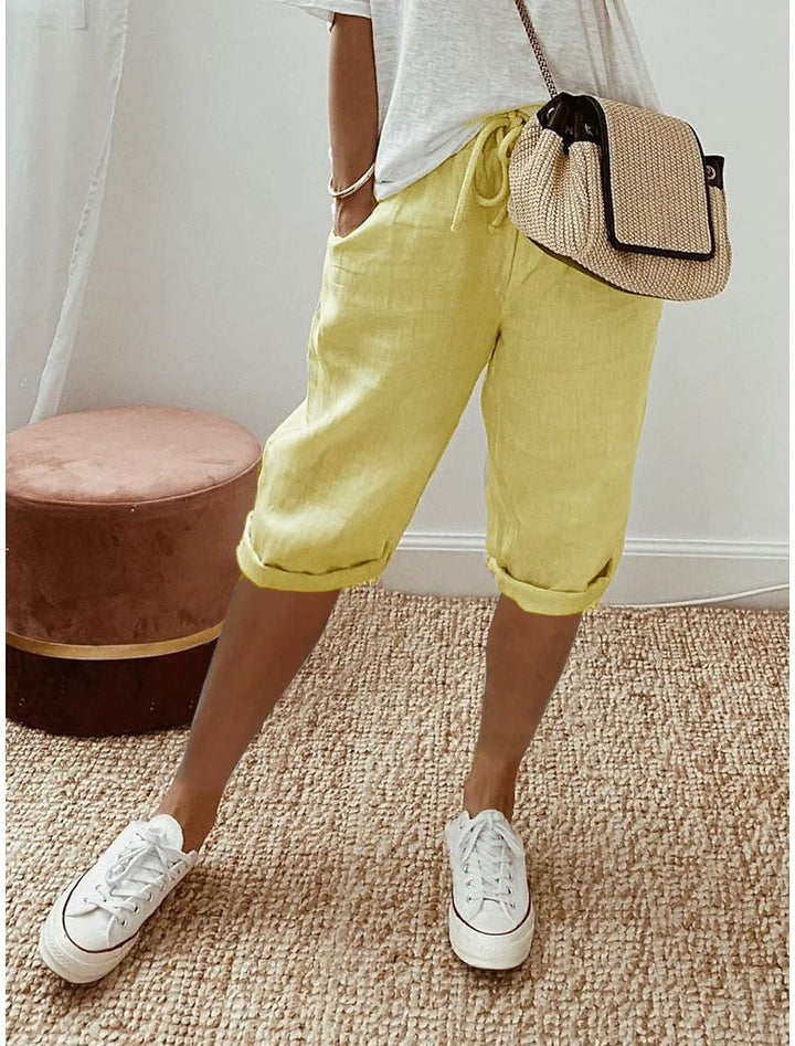 Women’s Relaxed Fit Capri Pants for Effortless Summer Style