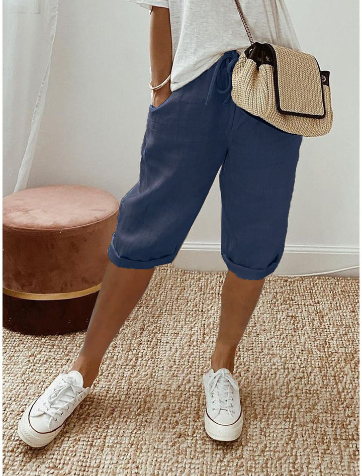 Women’s Relaxed Fit Capri Pants for Effortless Summer Style