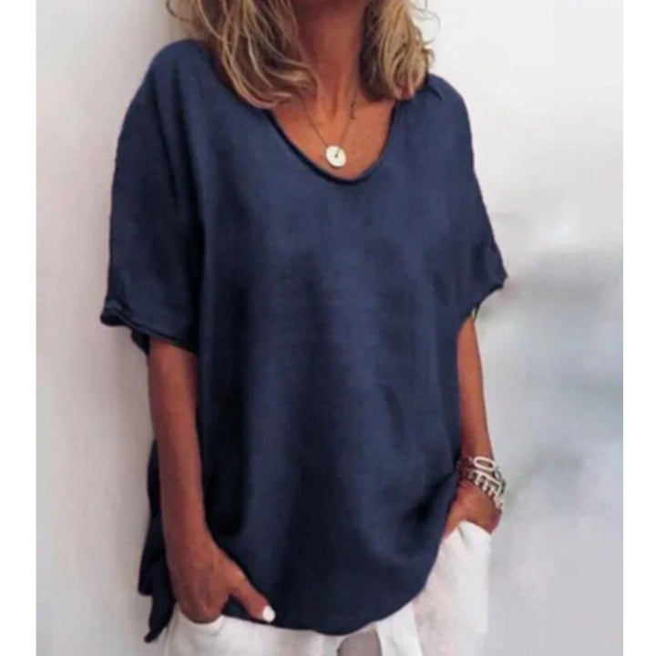 Iris | Chemise à col en V polyvalente pour femmes