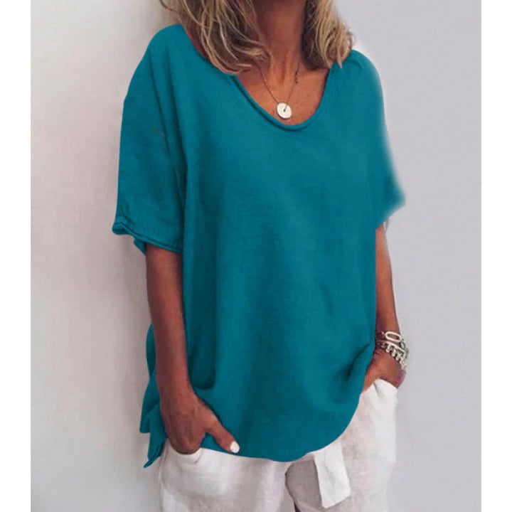 Iris | Chemise à col en V polyvalente pour femmes