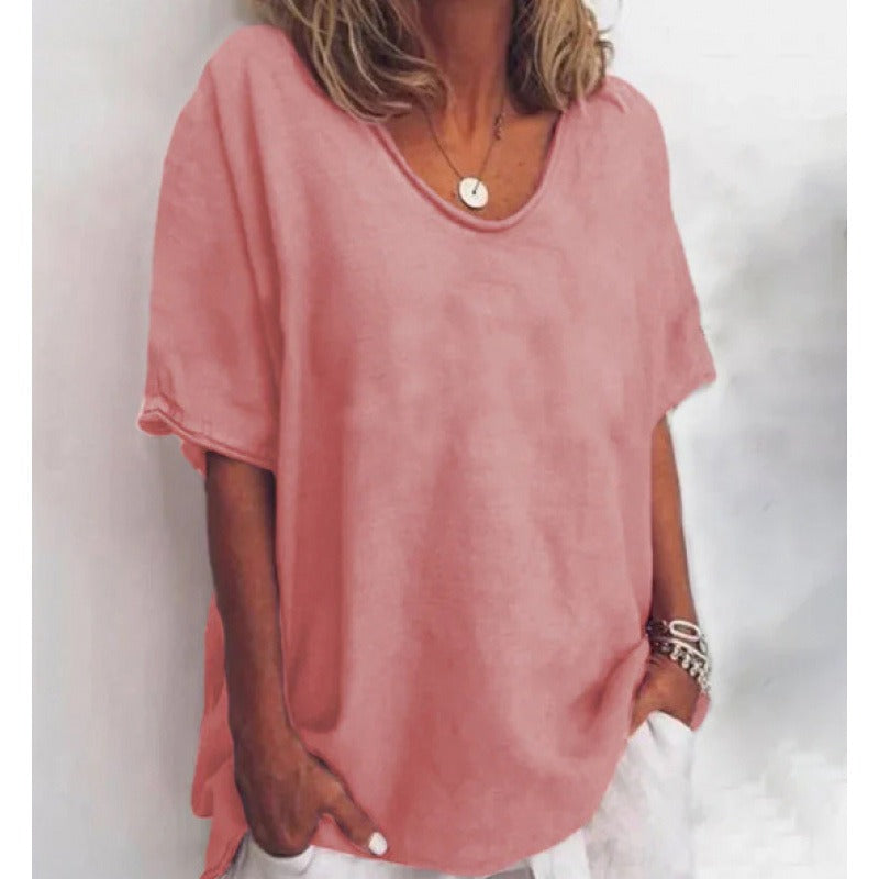 Iris | Chemise à col en V polyvalente pour femmes