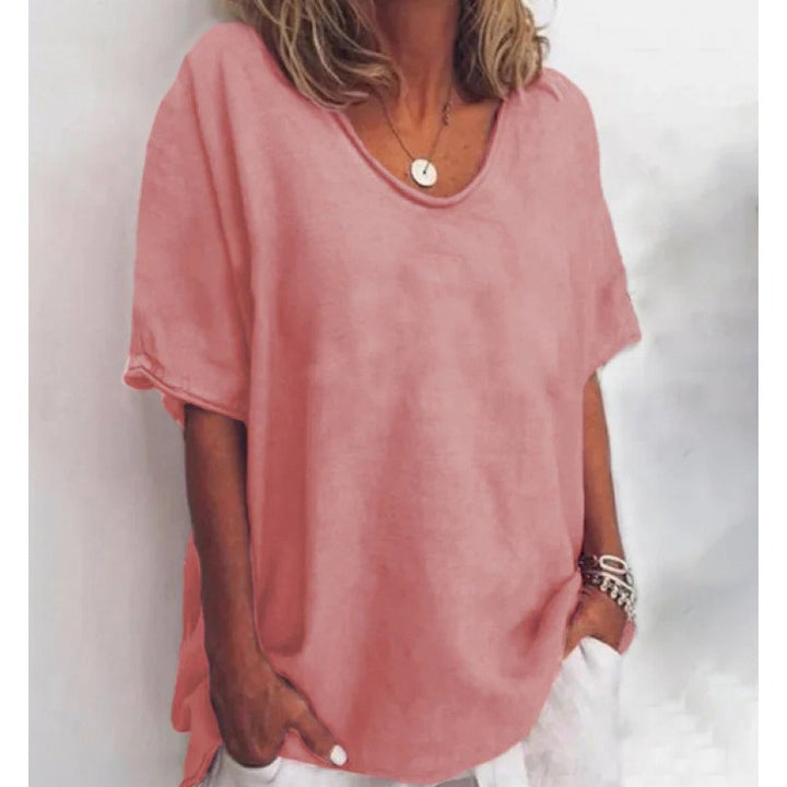 Iris | Chemise à col en V polyvalente pour femmes