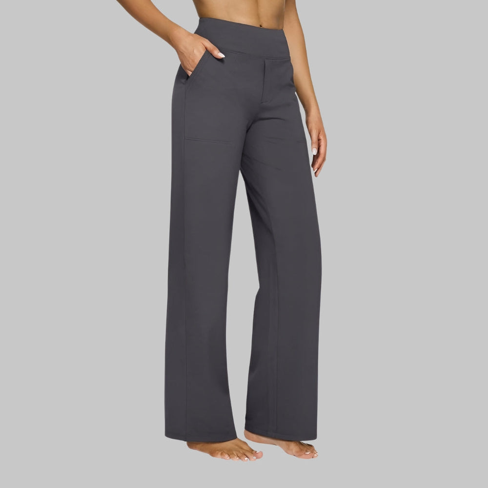 Women's Comfort Fit Pants - Soft, Breathable, Stretchy Everyday Wear with Practical Pockets 1