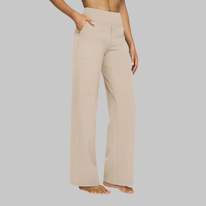 Women's Comfort Fit Pants - Soft, Breathable, Stretchy Everyday Wear with Practical Pockets 2