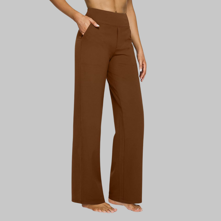 Women's Comfort Fit Pants - Soft, Breathable, Stretchy Everyday Wear with Practical Pockets 5