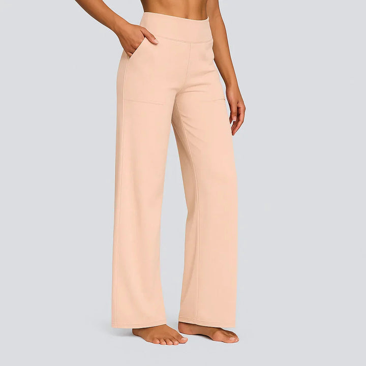 Women's Comfort Fit Pants - Soft, Breathable, Stretchy Everyday Wear with Practical Pockets 7