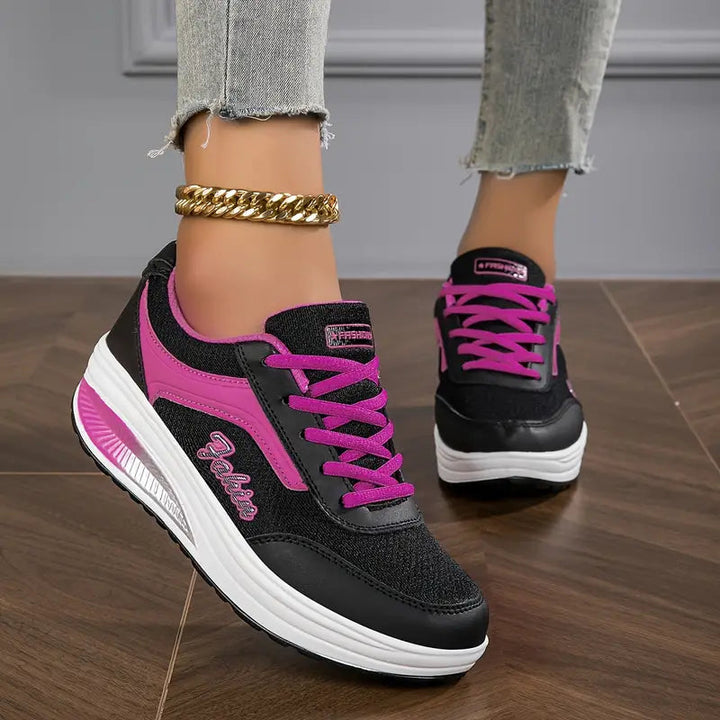 Women's Comfortable Lace-Up Orthopedic Shoes for Everyday Wear 1