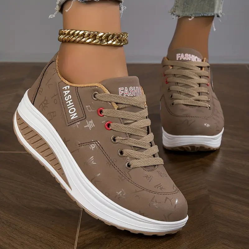 Women's Comfortable Lace-Up Orthopedic Shoes for Everyday Wear 2