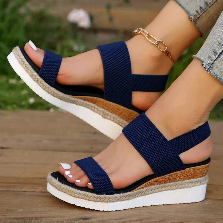 Women's Comfortable Platform Sandals - Sporty Chic Everyday Footwear for Summer 10