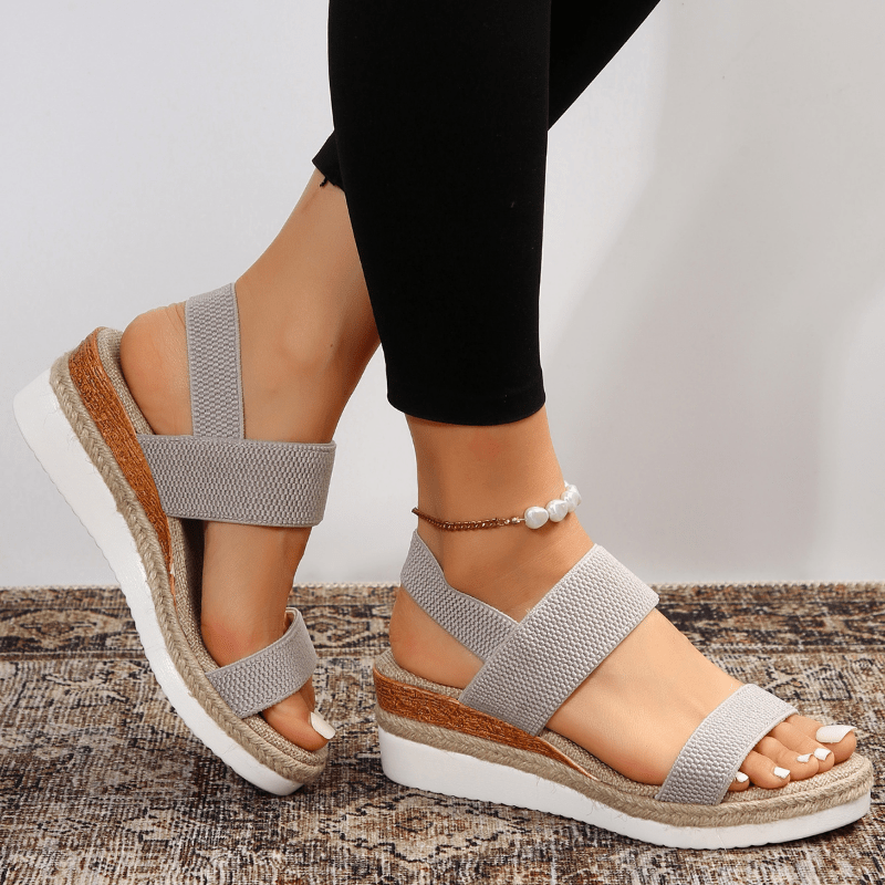 Women's Comfortable Platform Sandals - Sporty Chic Everyday Footwear for Summer 9