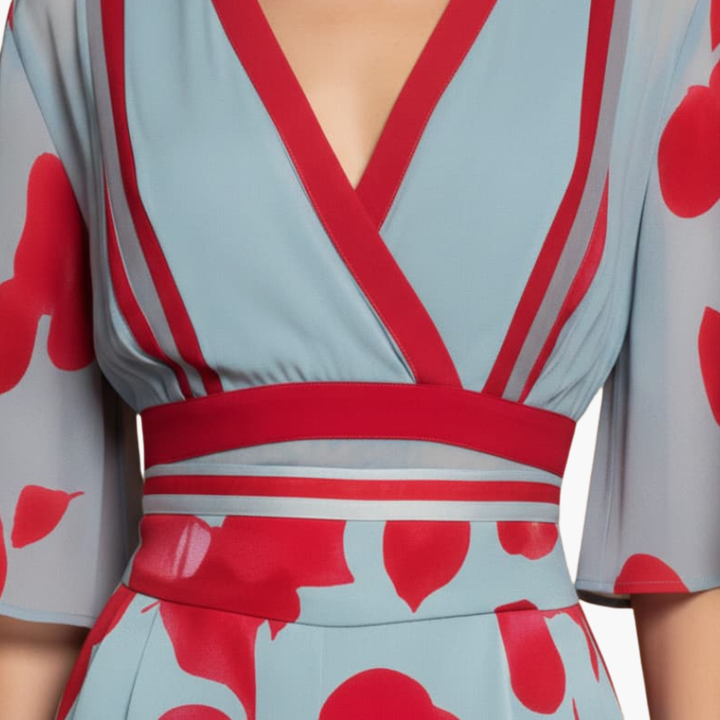 Women's Floral Maxi Dress - Elegant Summer Dress Perfect for Special Events 5