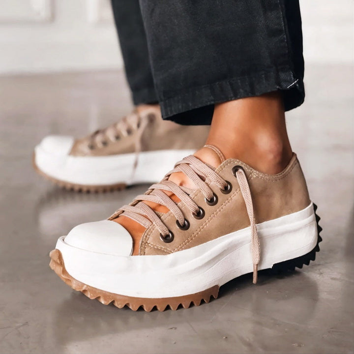 Women's Sneakers - Best Walking Shoes for Women, Stylish Slip-On Sneakers in White for All-Day Comfort 1