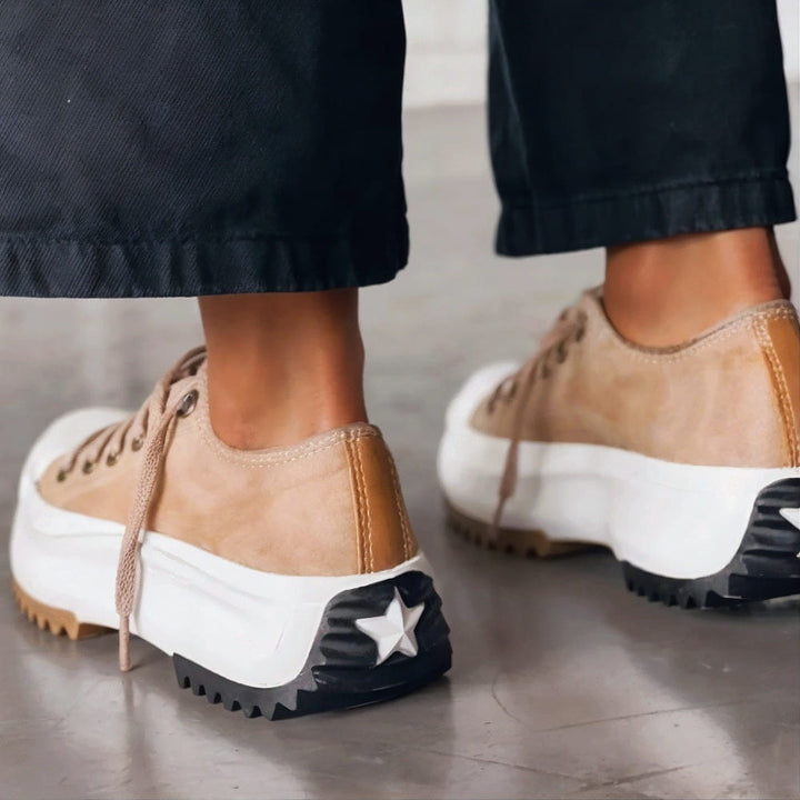 Women's Sneakers - Best Walking Shoes for Women, Stylish Slip-On Sneakers in White for All-Day Comfort 2