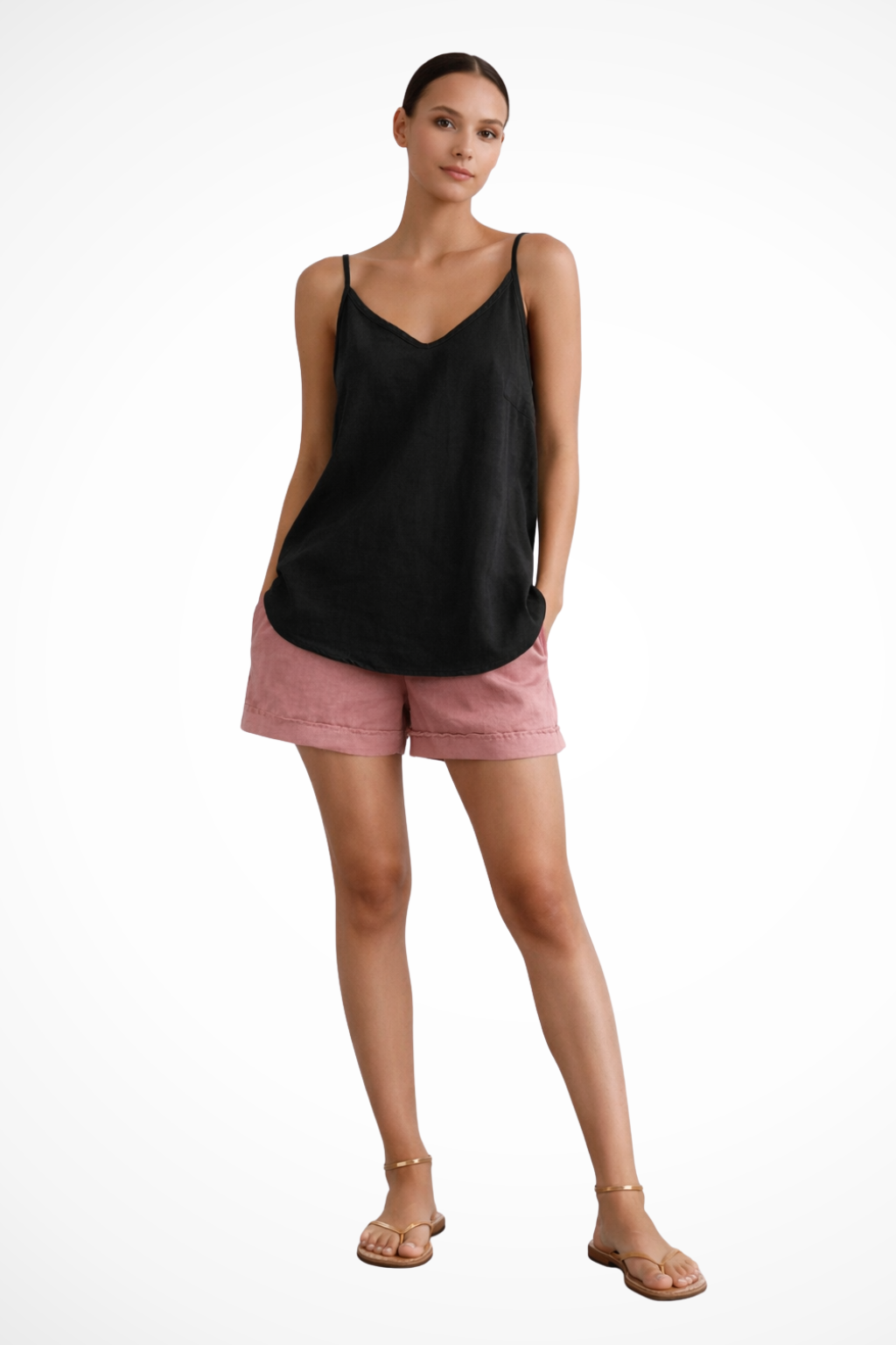 Women’s Spaghetti Strap Spring Top - Lightweight & Breathable 4