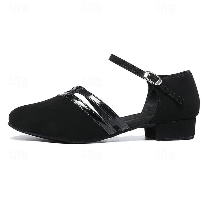 Women's Strappy Dance Shoes - Comfortable Ballroom Dance Shoes with Adjustable Strap for Training and Events 3