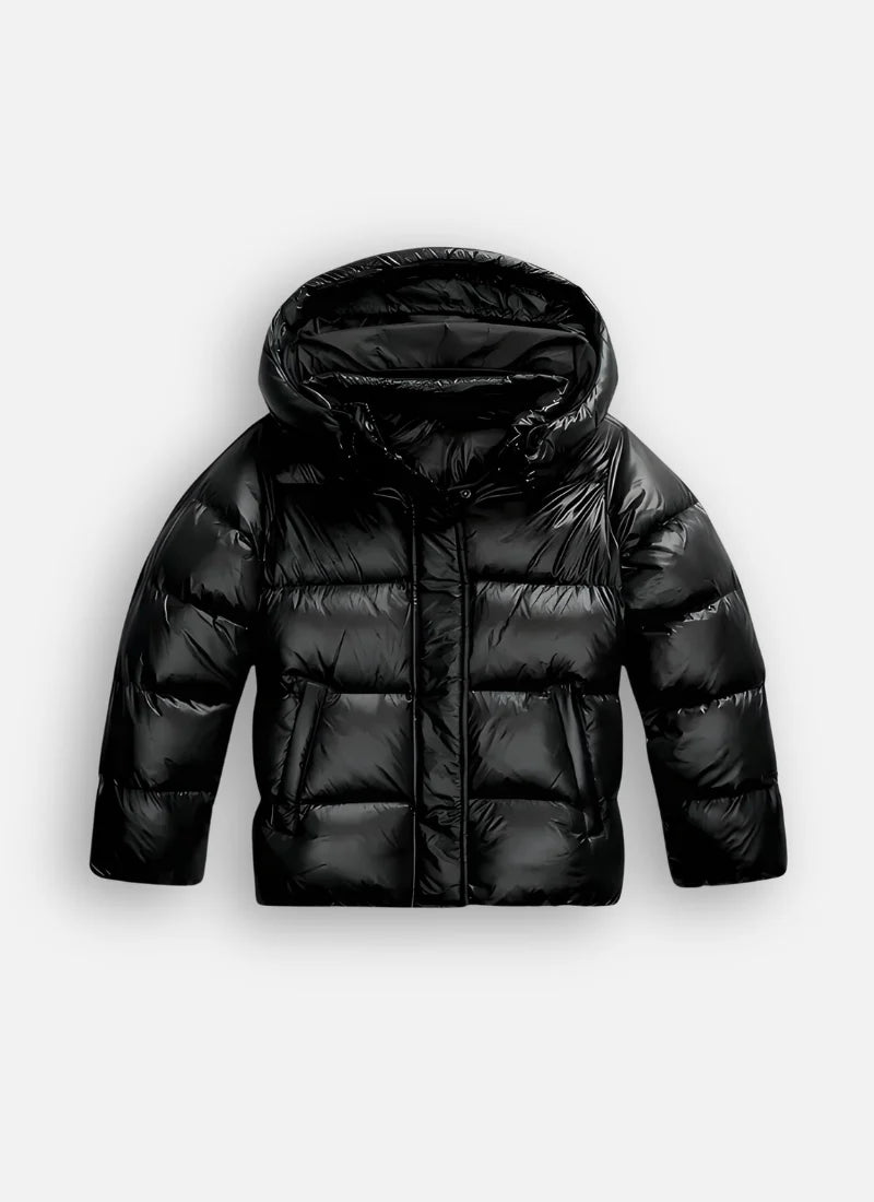 Women's quilted jacket | Shiny & warm 2